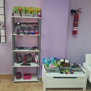 Cepillaos y juguetes preferidos 